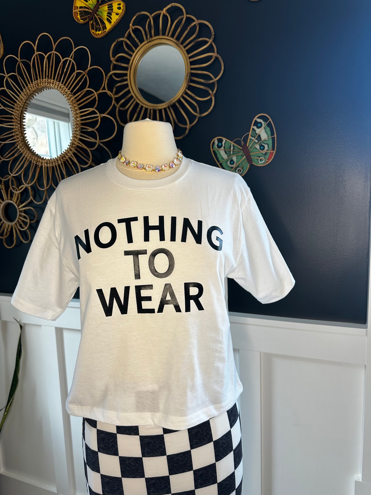 Nothing To Wear White🖤🤍