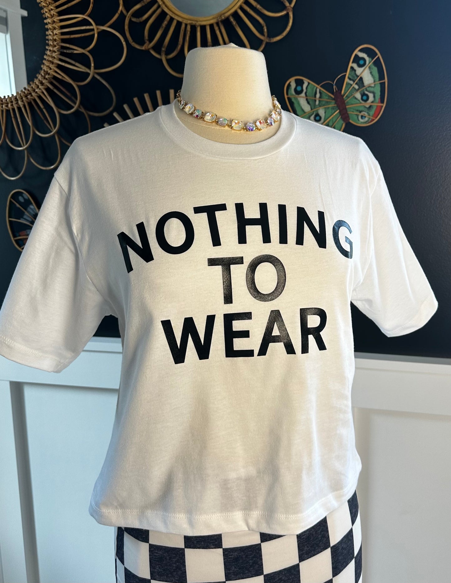 Nothing To Wear White🖤🤍