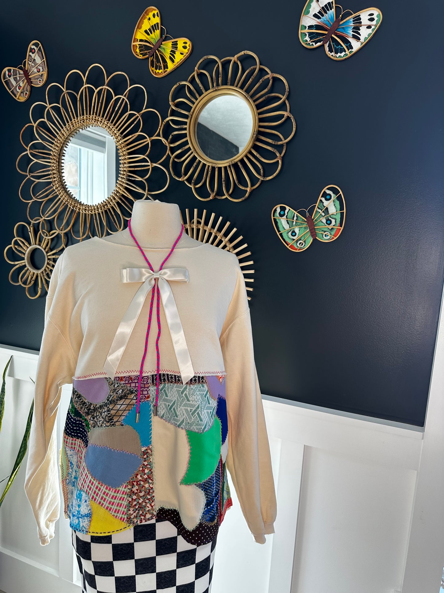 Crazy Quilt Sweatshirt