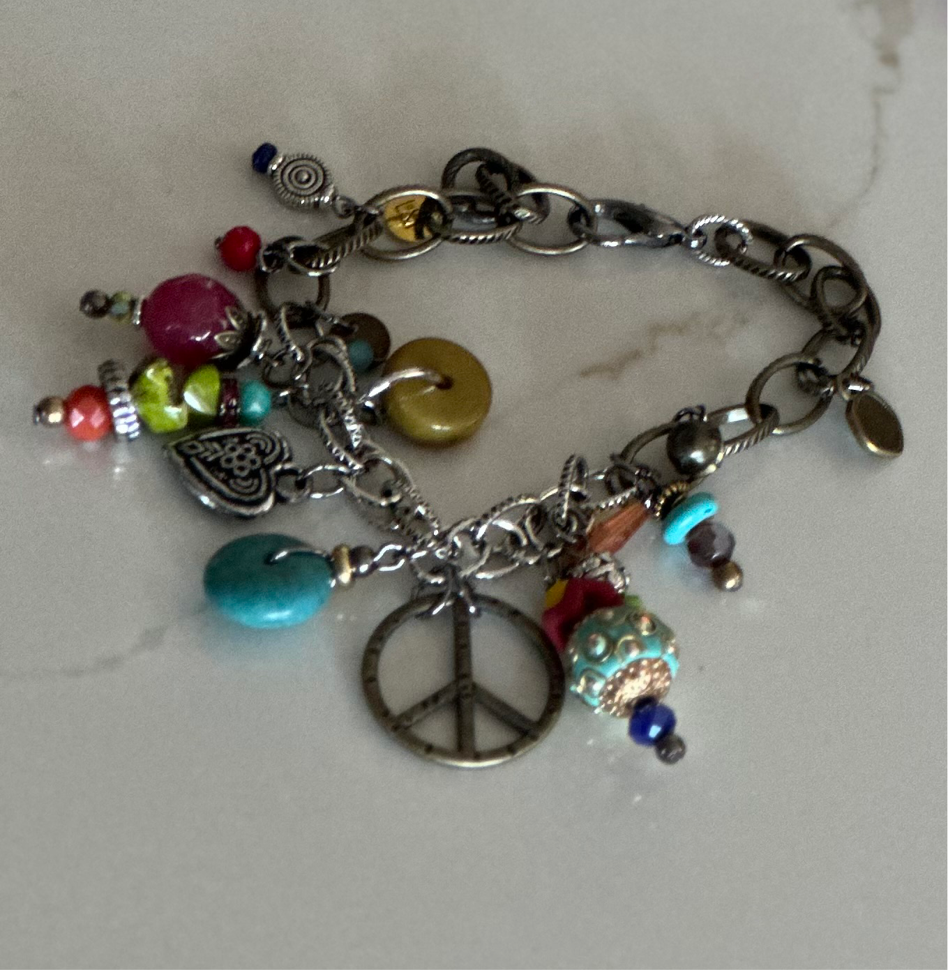Peace Out bracelet