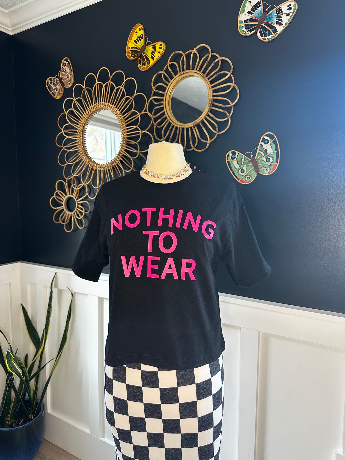 Nothing To Wear Black And Pink