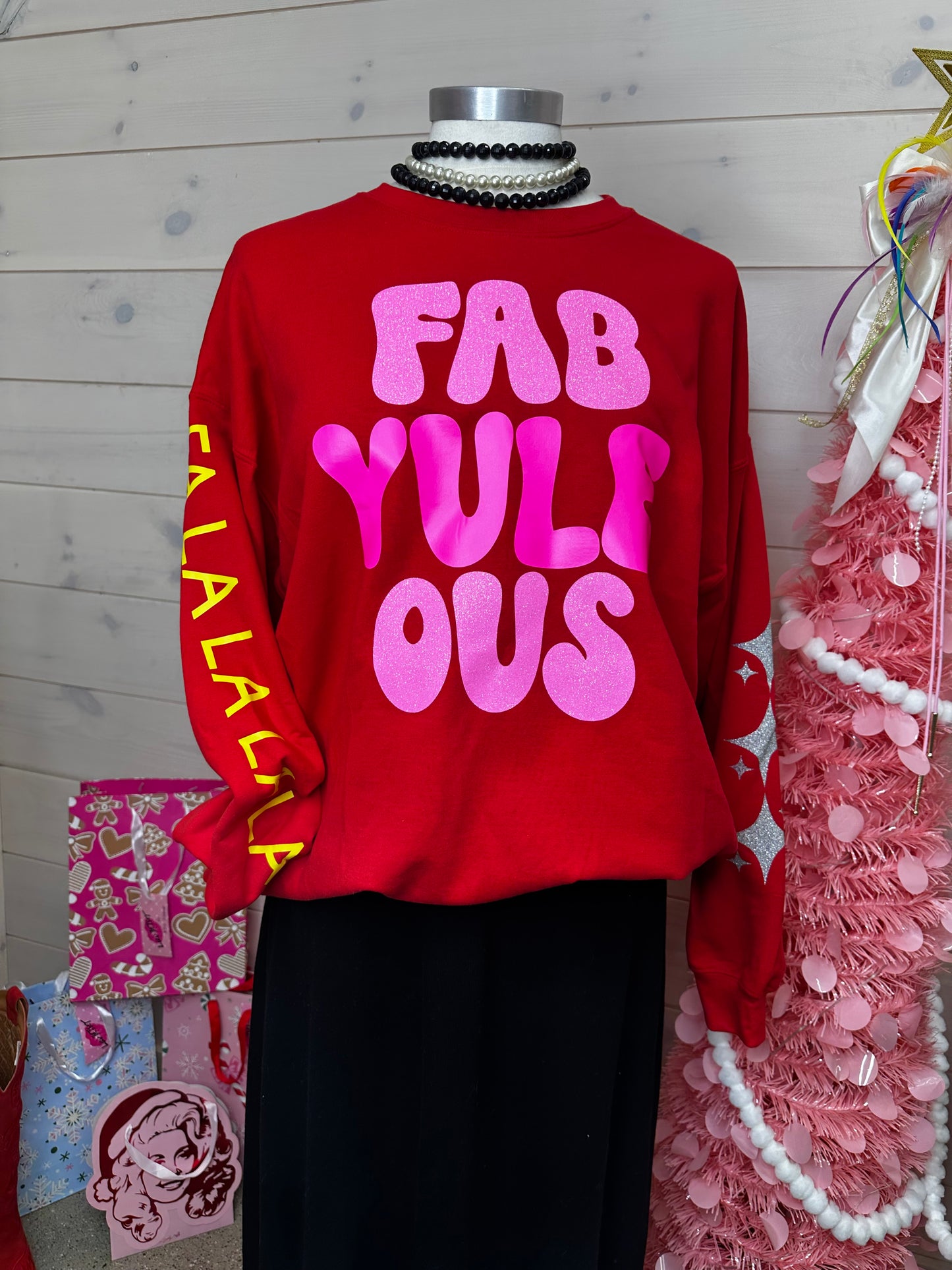 Glitter FabYuleous Sweatshit
