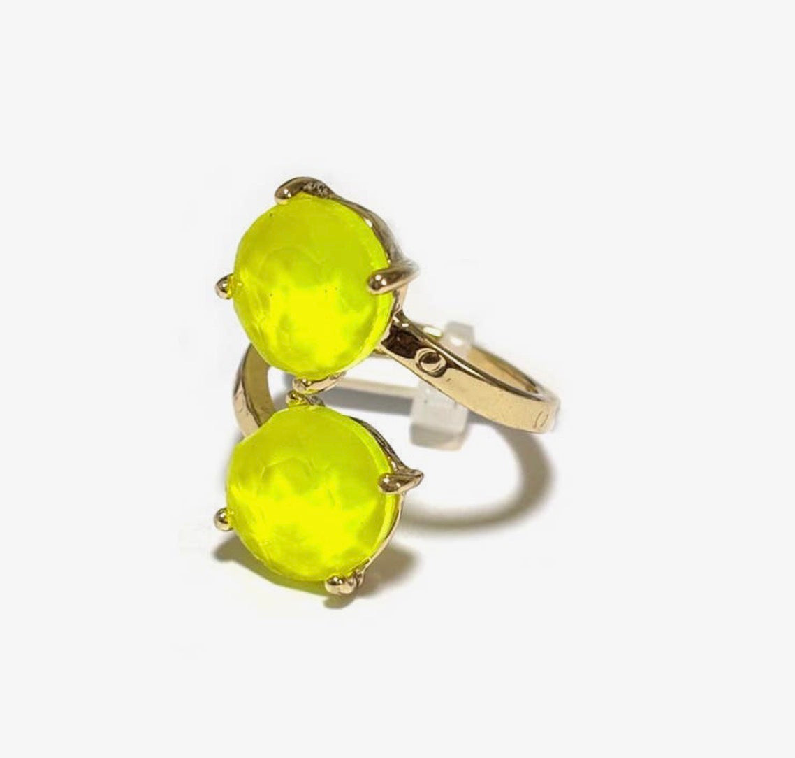 Double the pleasure Gem Rings