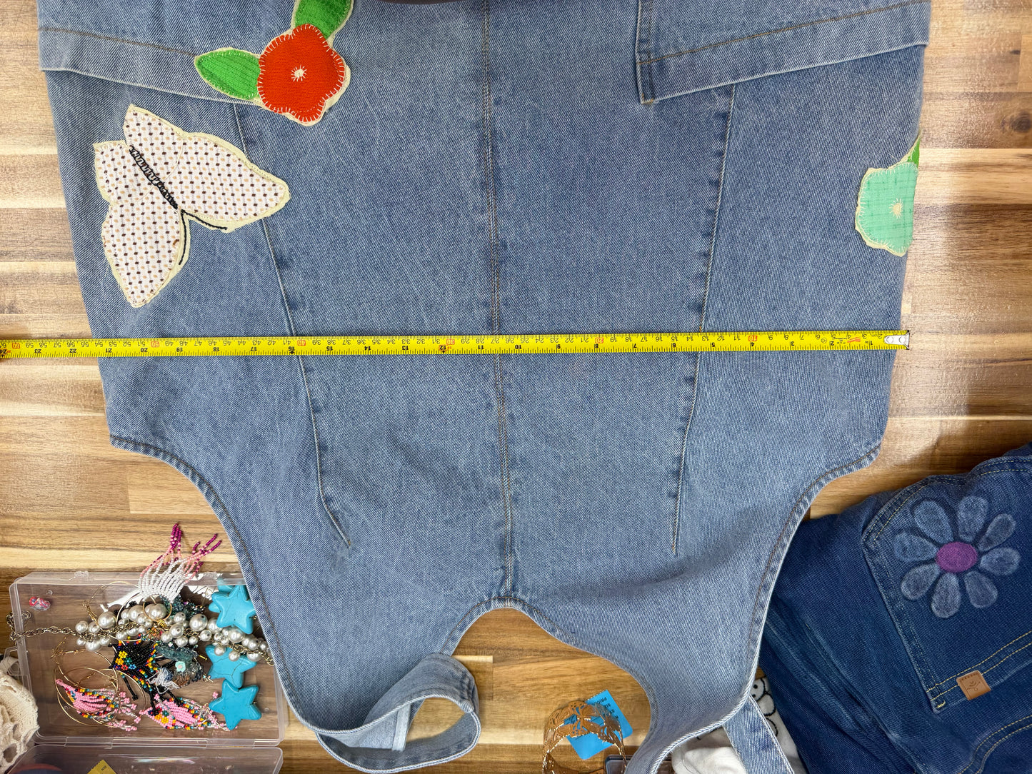 FP look with vintage Quilt Patches