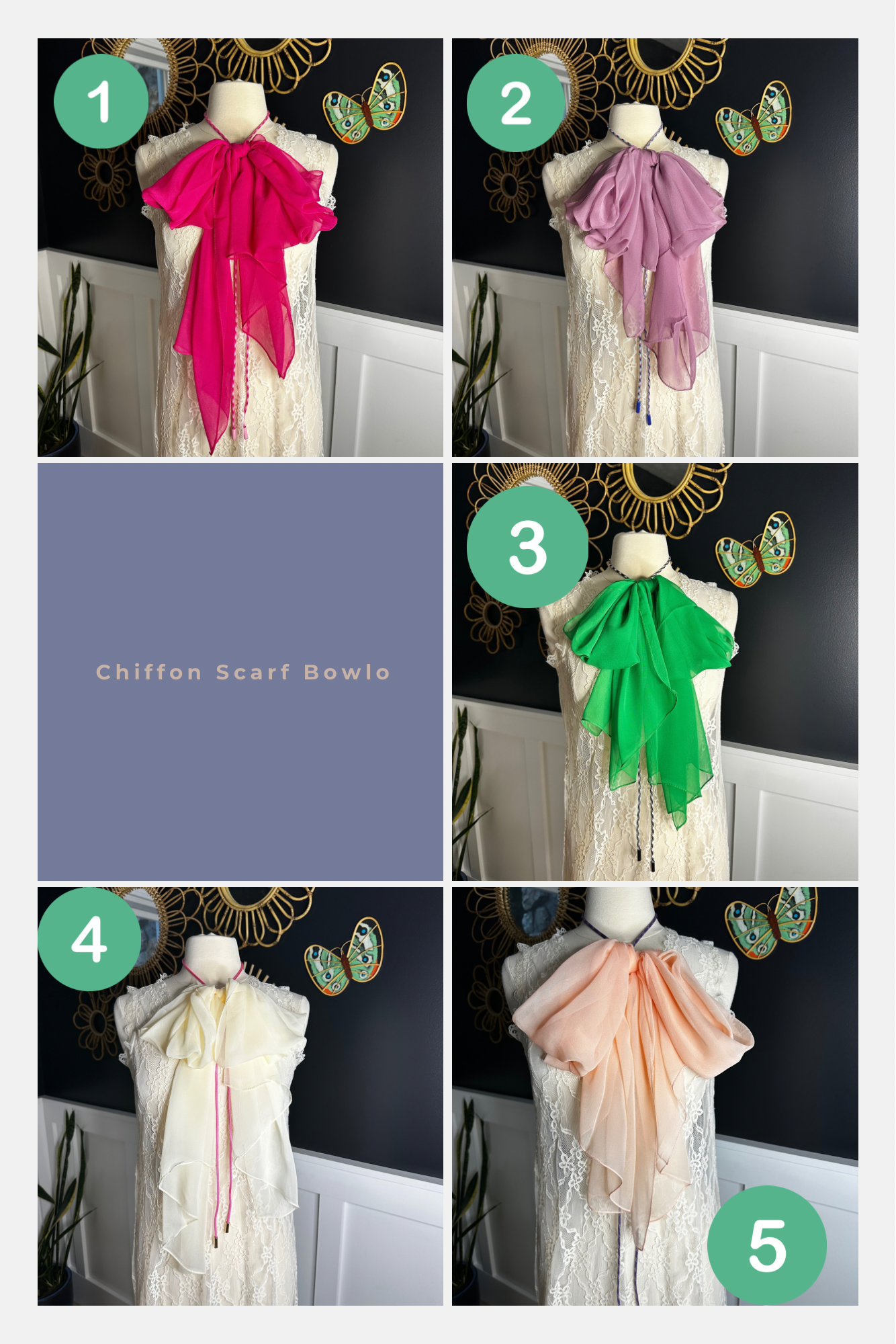 Chiffon Bowlo Collection