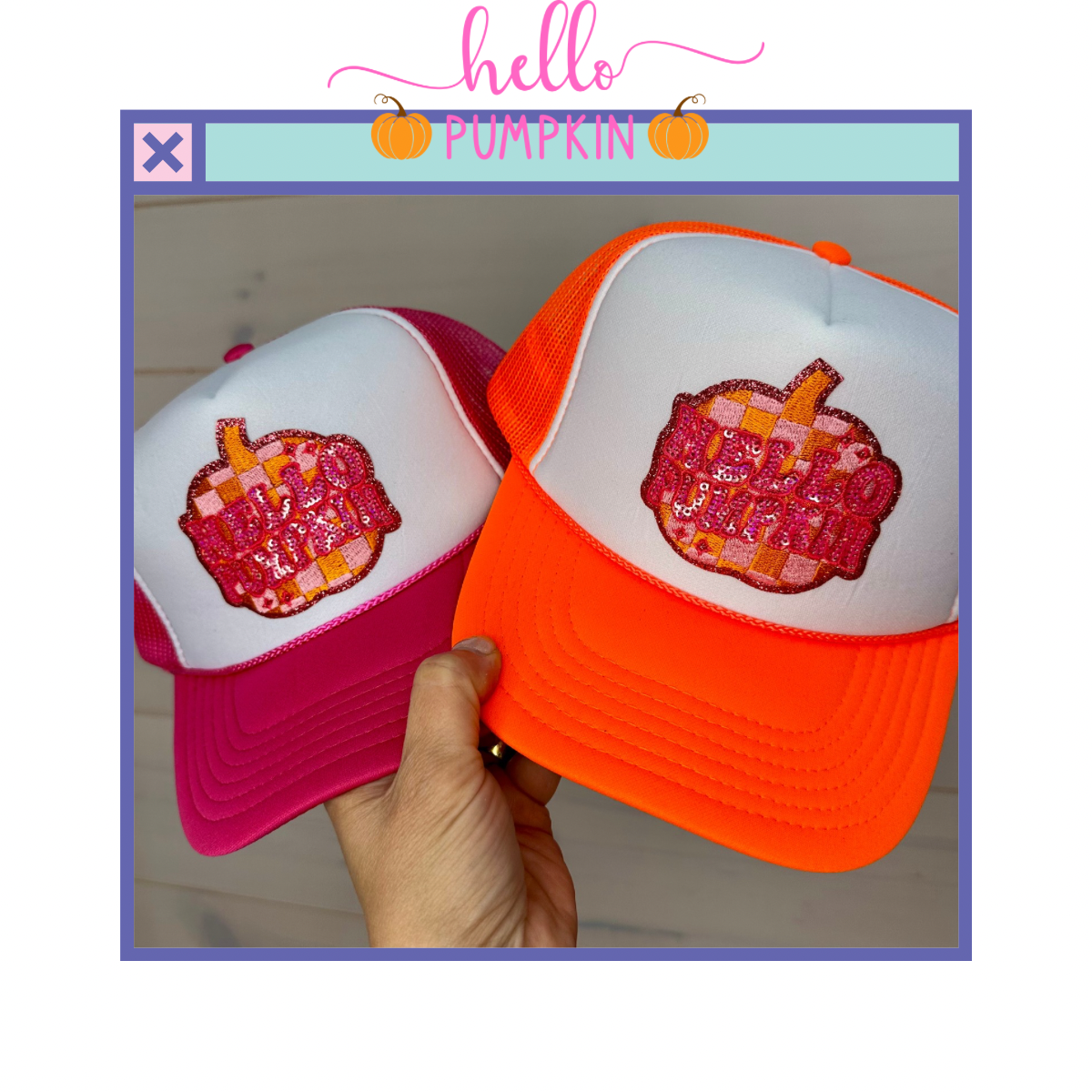 Hello Pumpkin Hats
