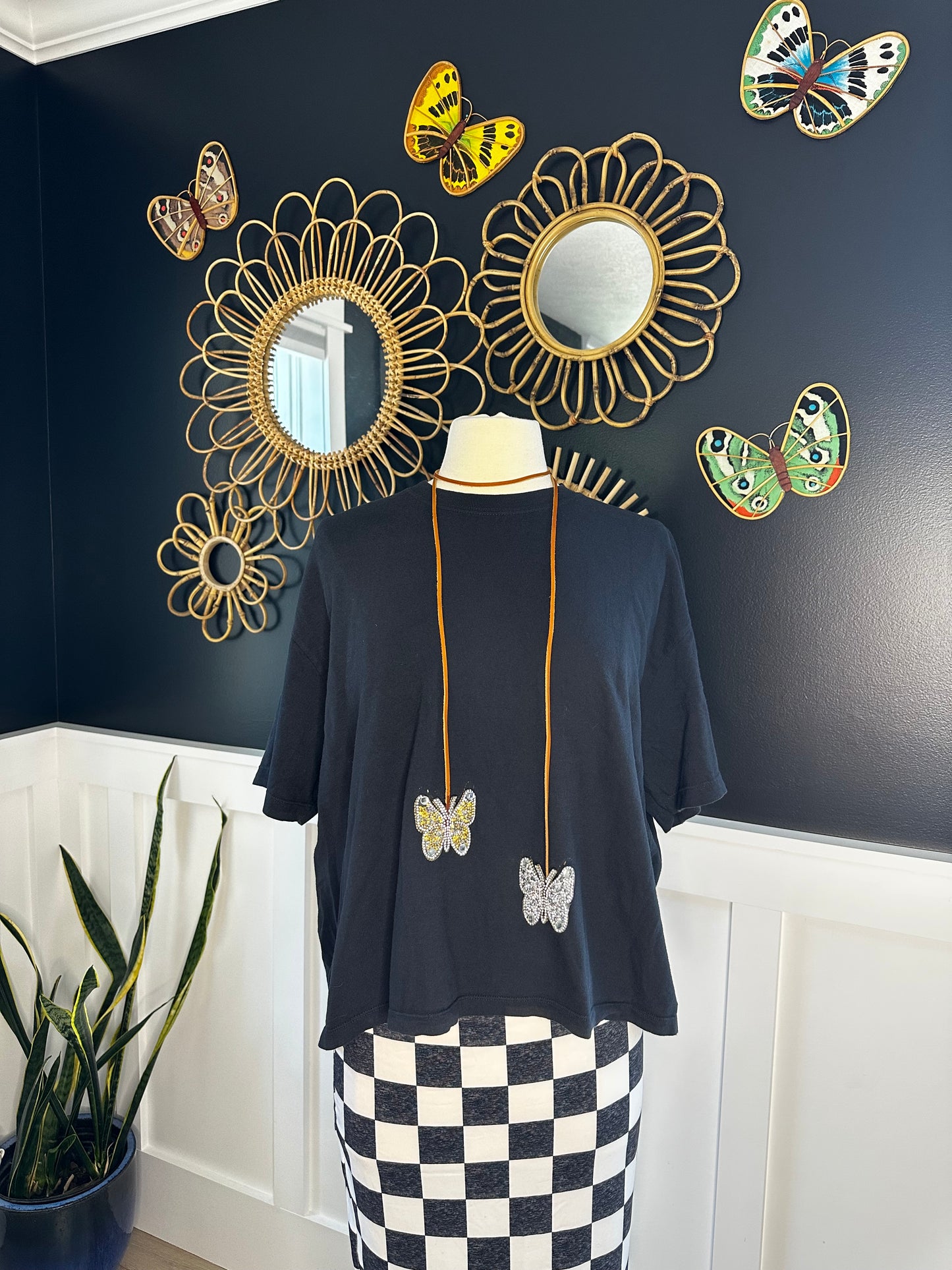 Butterfly 🦋 On Leather