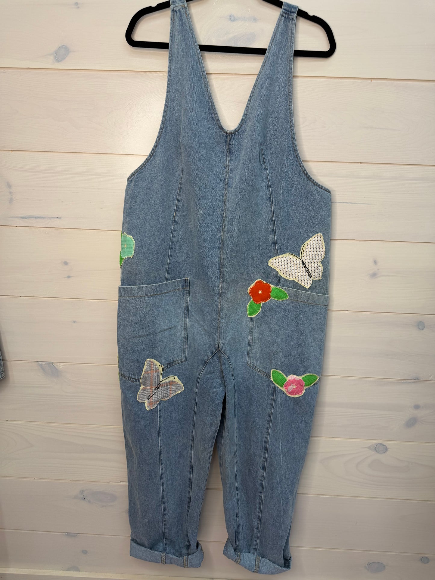 FP look with vintage Quilt Patches