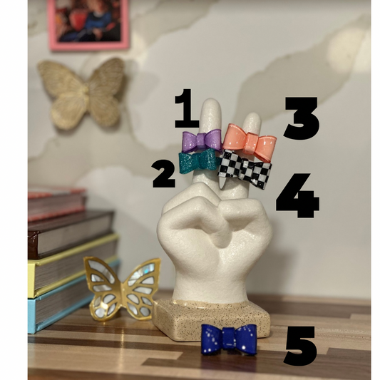 Bow Ring Collection