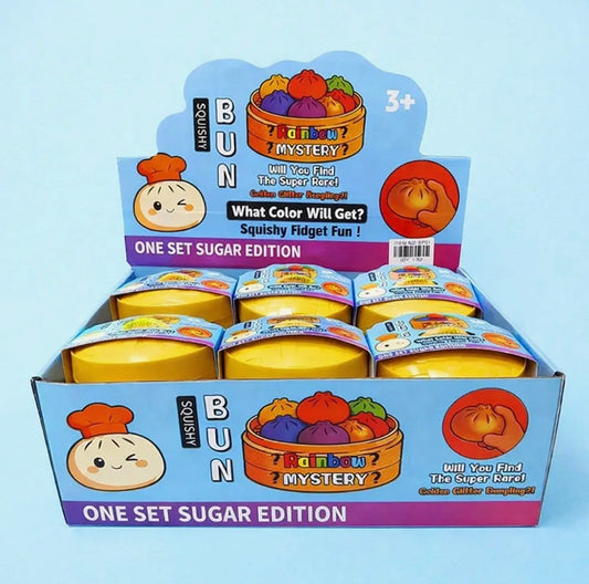 Mystery dumpling squeeze toy
