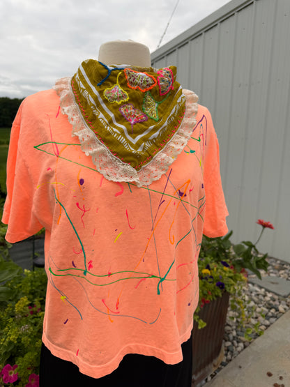 Neon Paint Splat