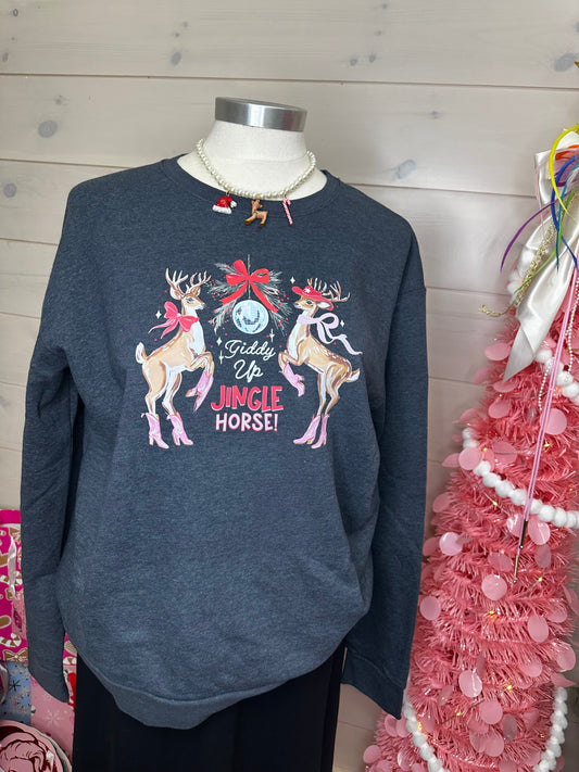 Jingle Deer Charcoal