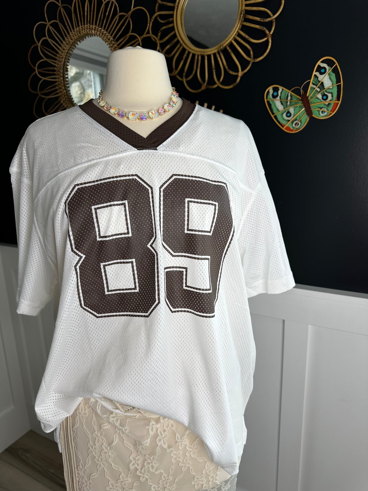 89 White jersey