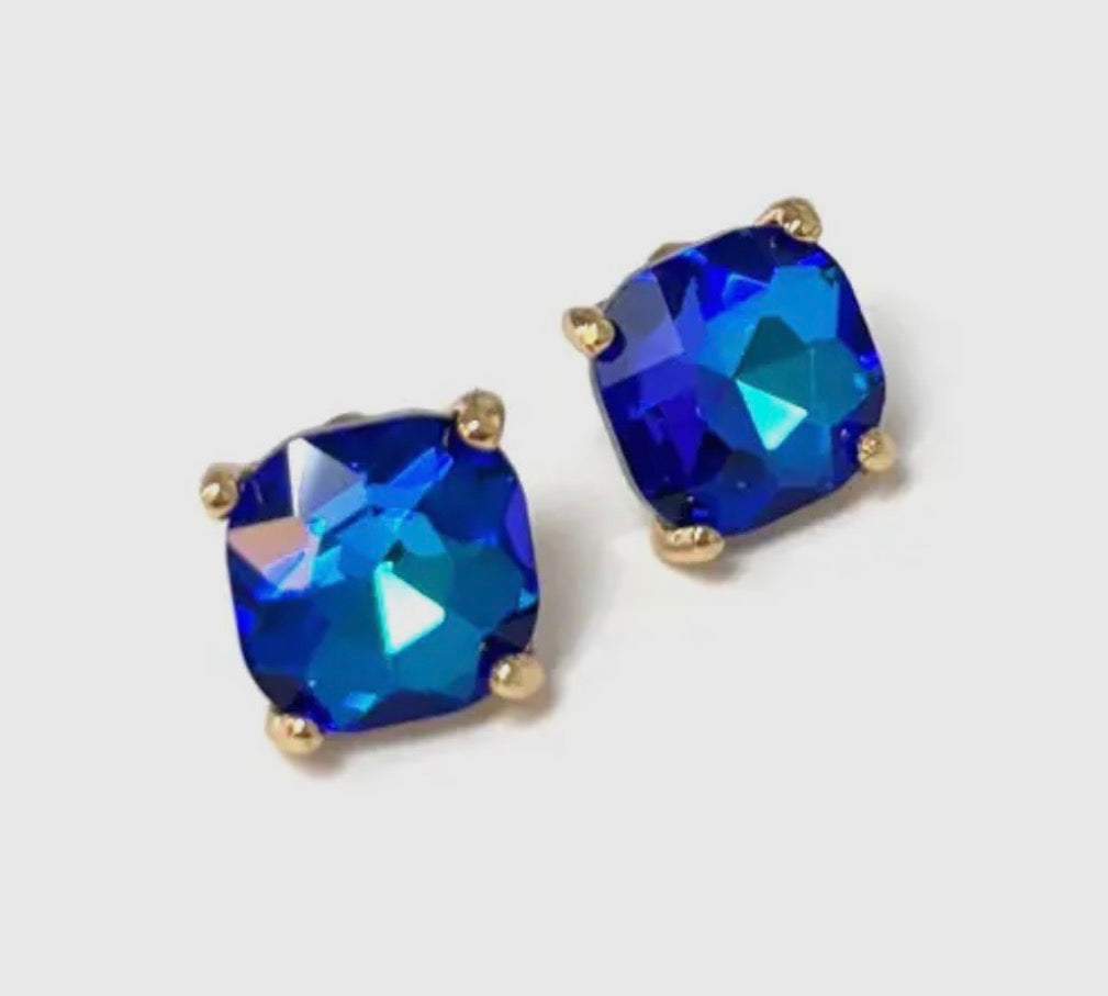 Large rhinestone post