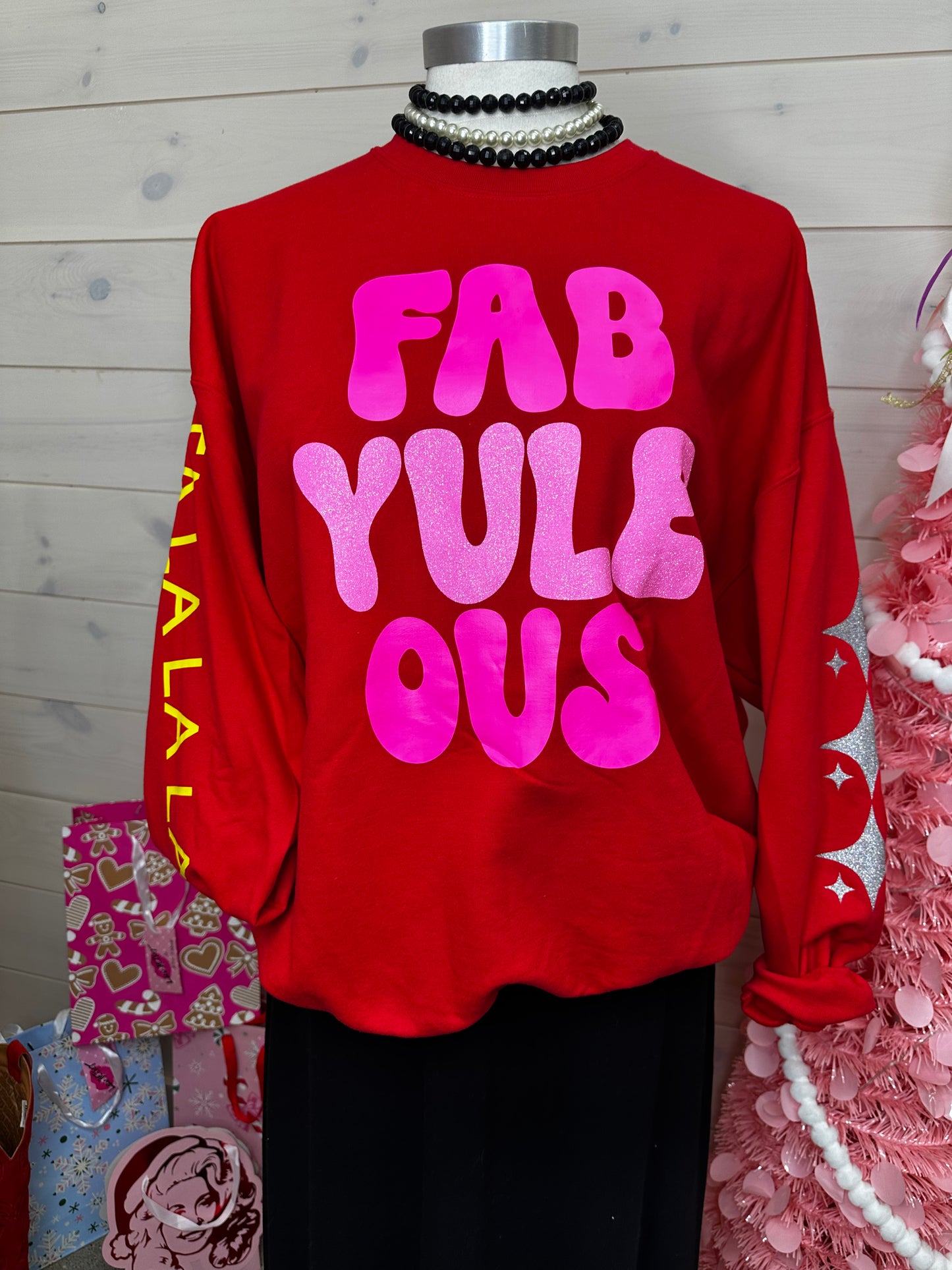 Glitter FabYuleous Sweatshit
