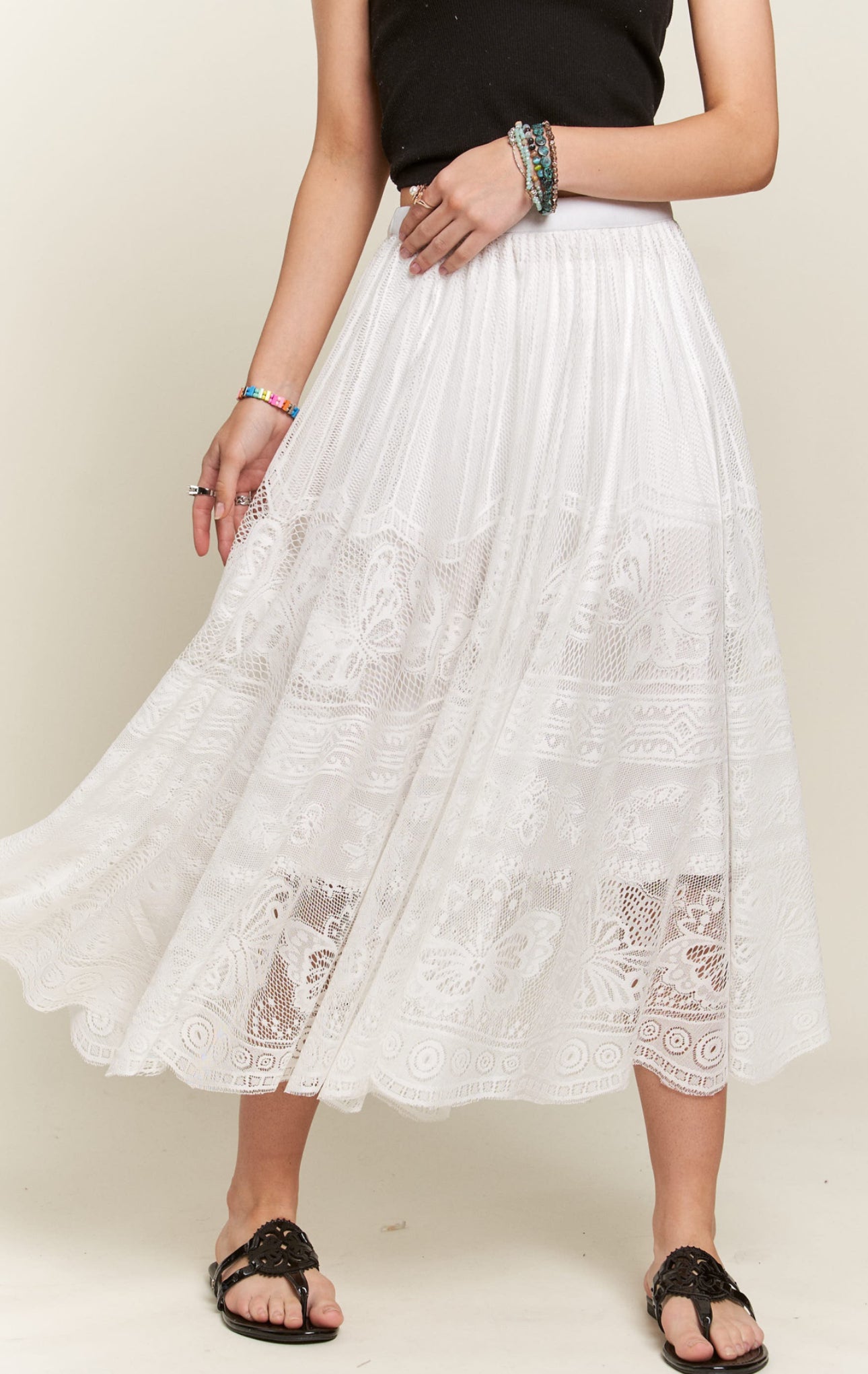 Lace Butterfly Skirt