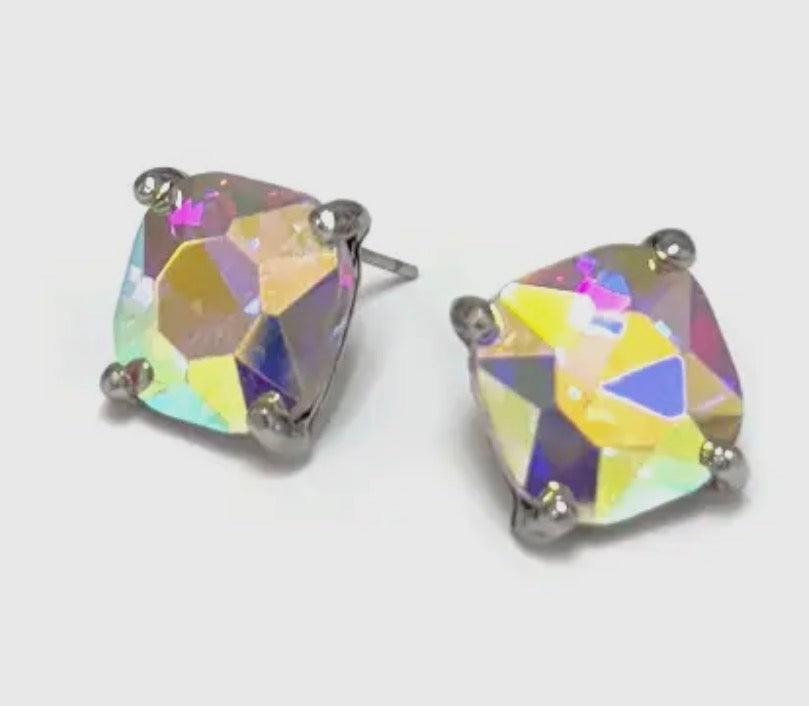 Large rhinestone post