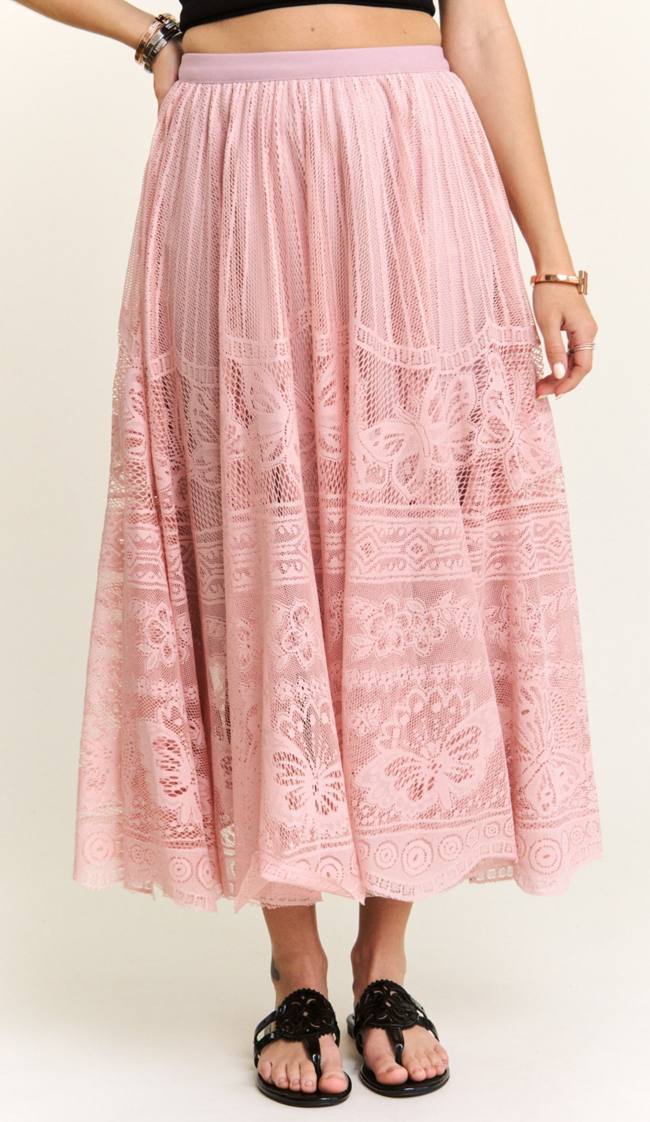 Lace Butterfly Skirt