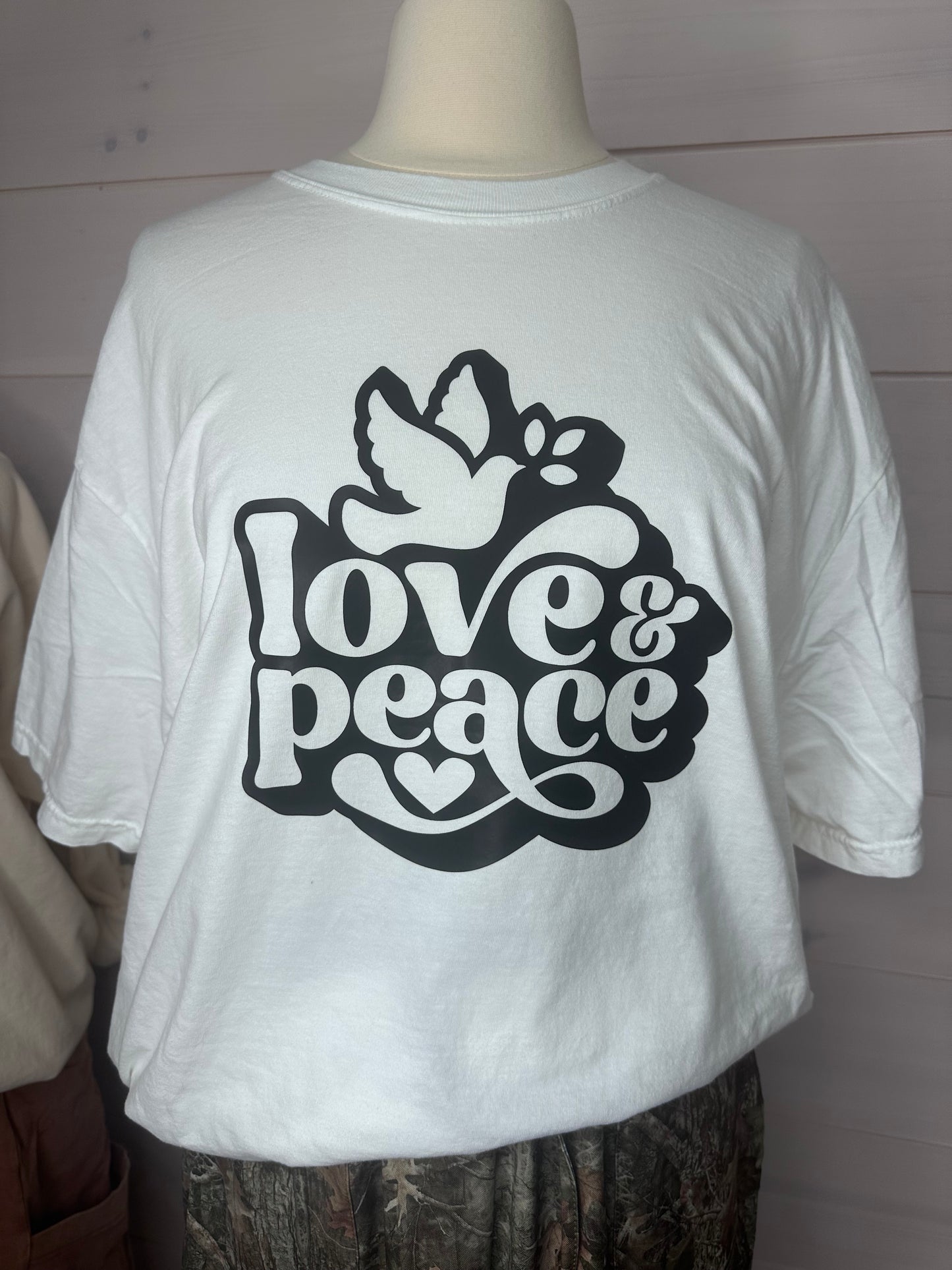 Love And Peace T Shirt