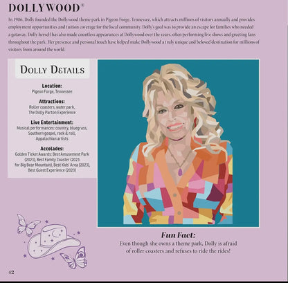 Dolly Parton Sticker Activity Book