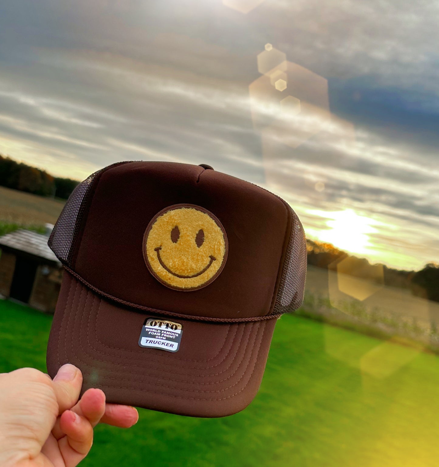 Cutest Hat With Smile Patch