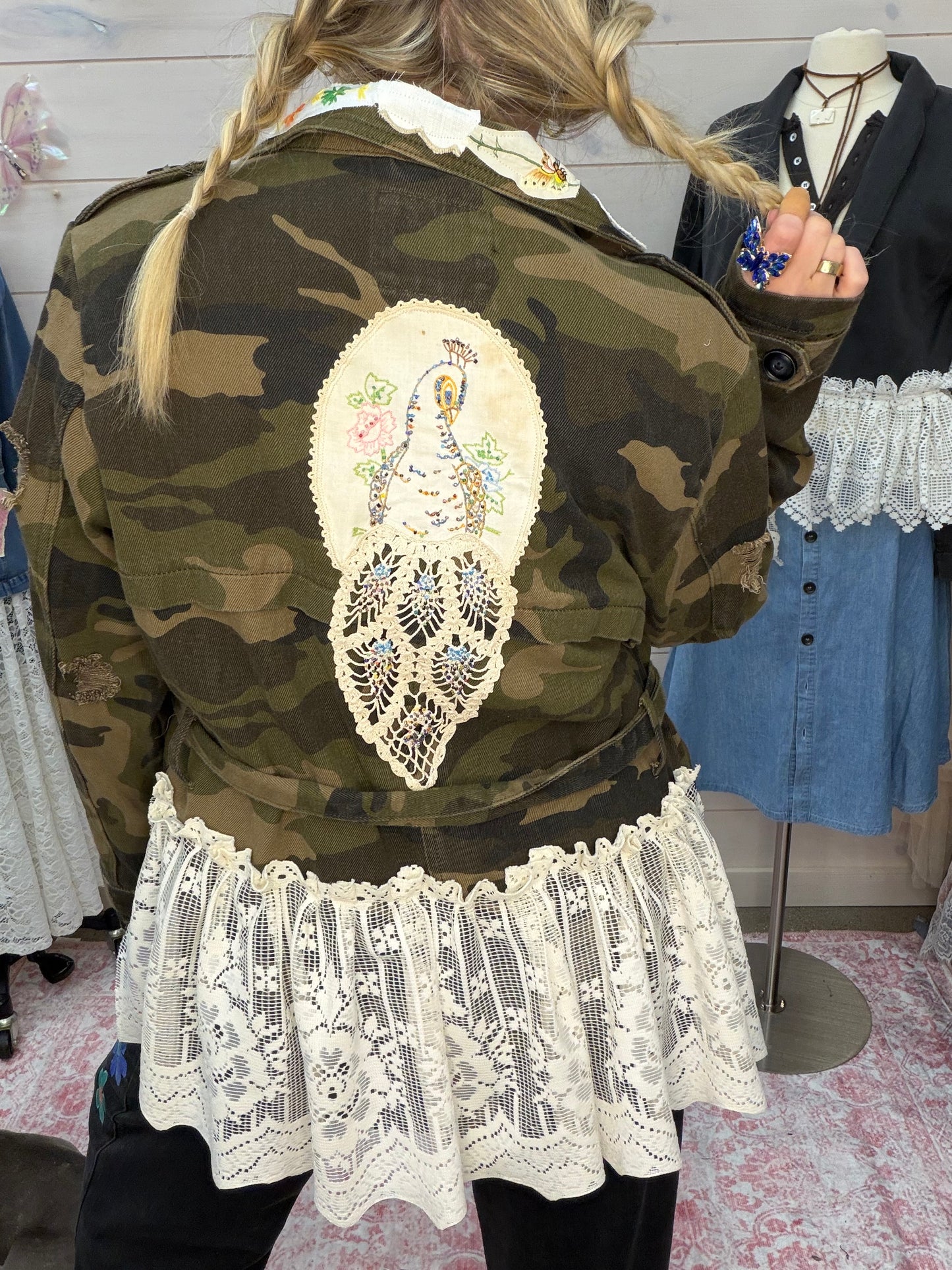Peacock 🦚 Camo Coat