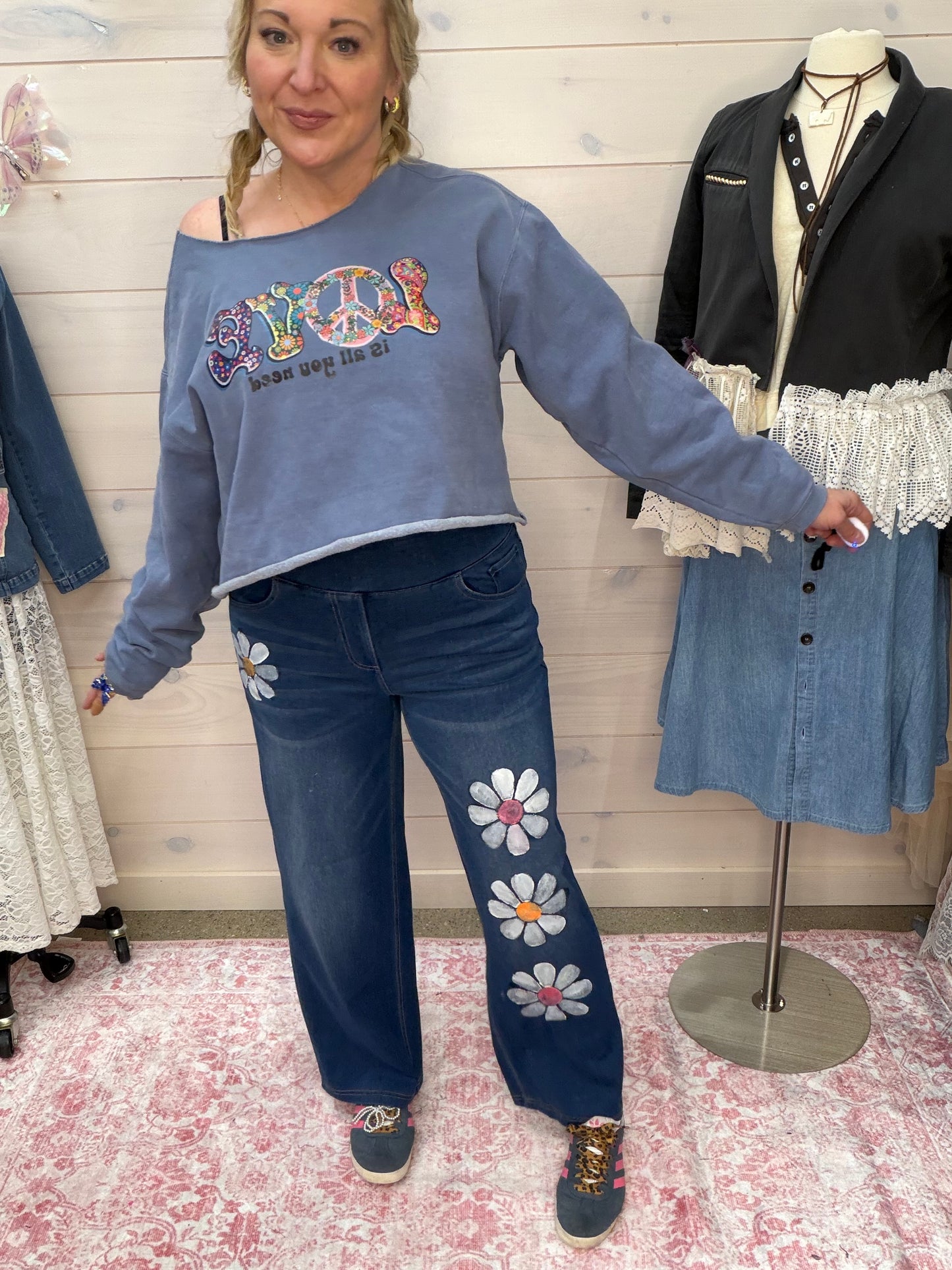 Blue Jean Daisy Baby