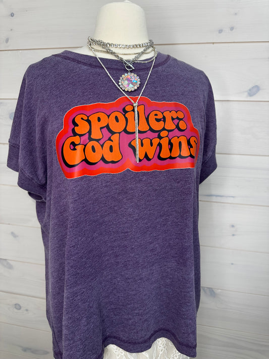 Spoiler God Wins