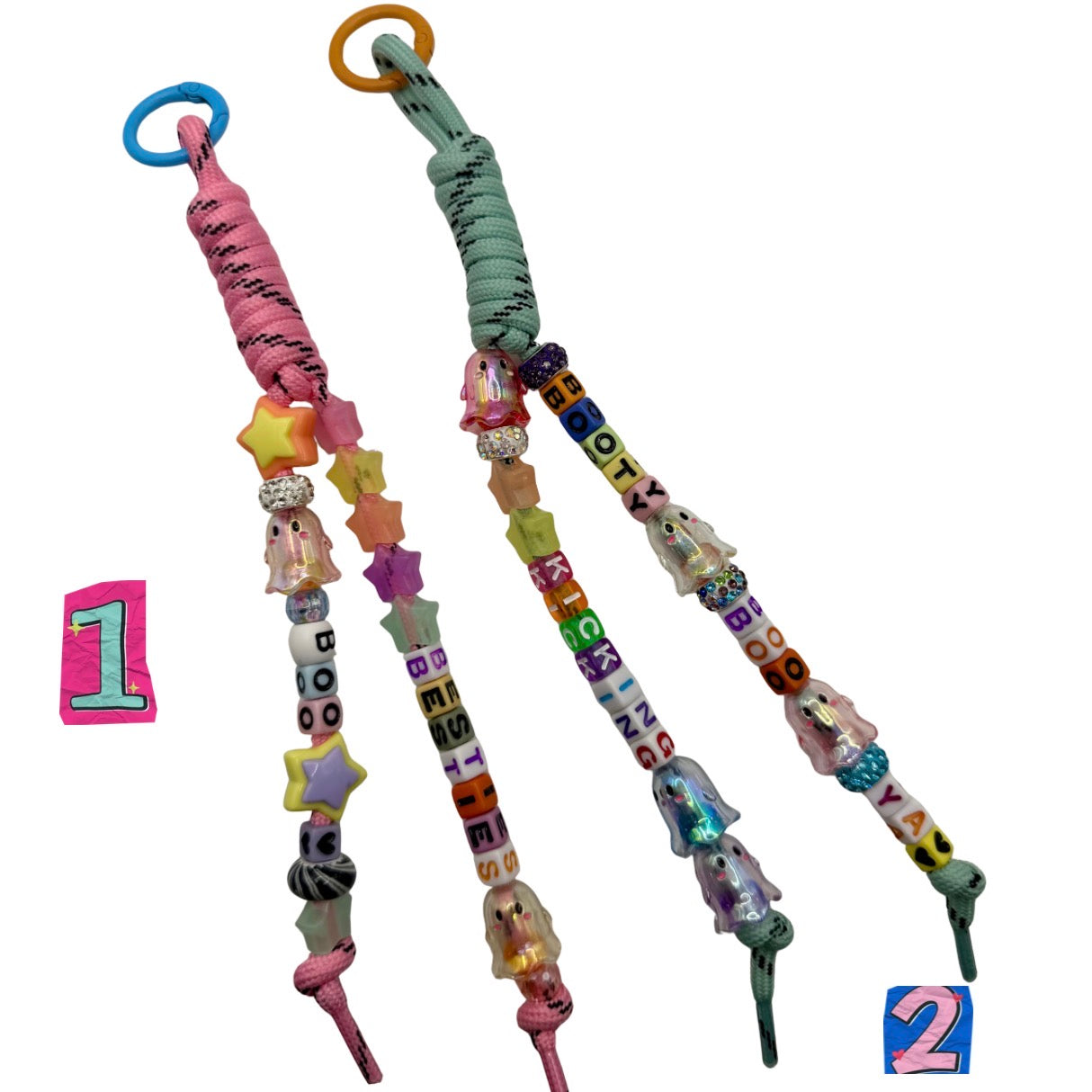 Boo bag charm