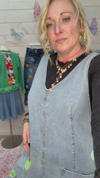 FP look with vintage Quilt Patches