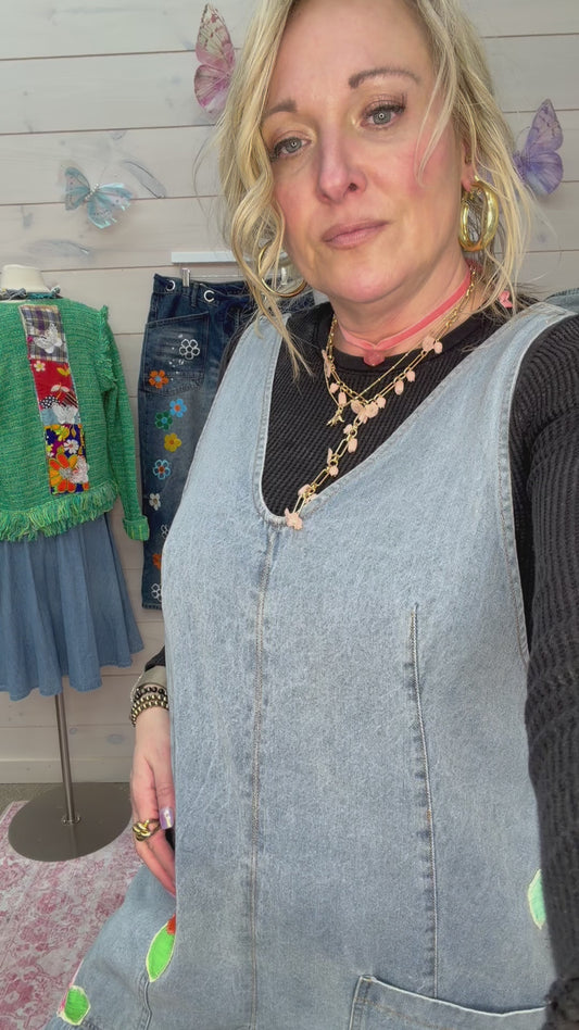 FP look with vintage Quilt Patches