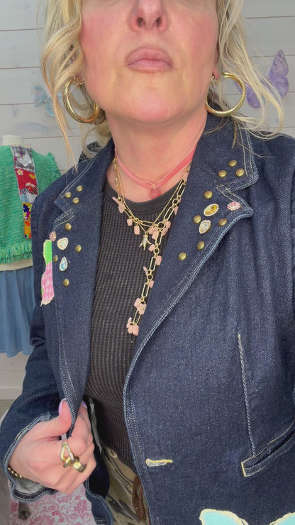 Vintage Flower Blazer